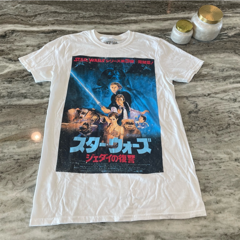 🔥Star Wars tshirt size small 100% cotton